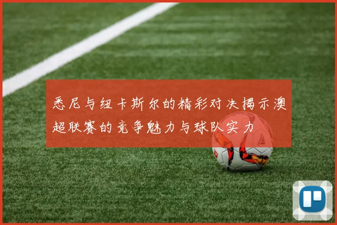 悉尼与纽卡斯尔的精彩对决揭示澳超联赛的竞争魅力与球队实力