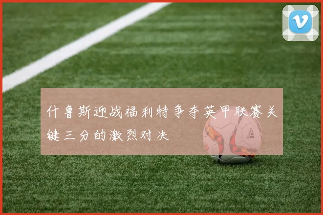 什鲁斯迎战福利特争夺英甲联赛关键三分的激烈对决